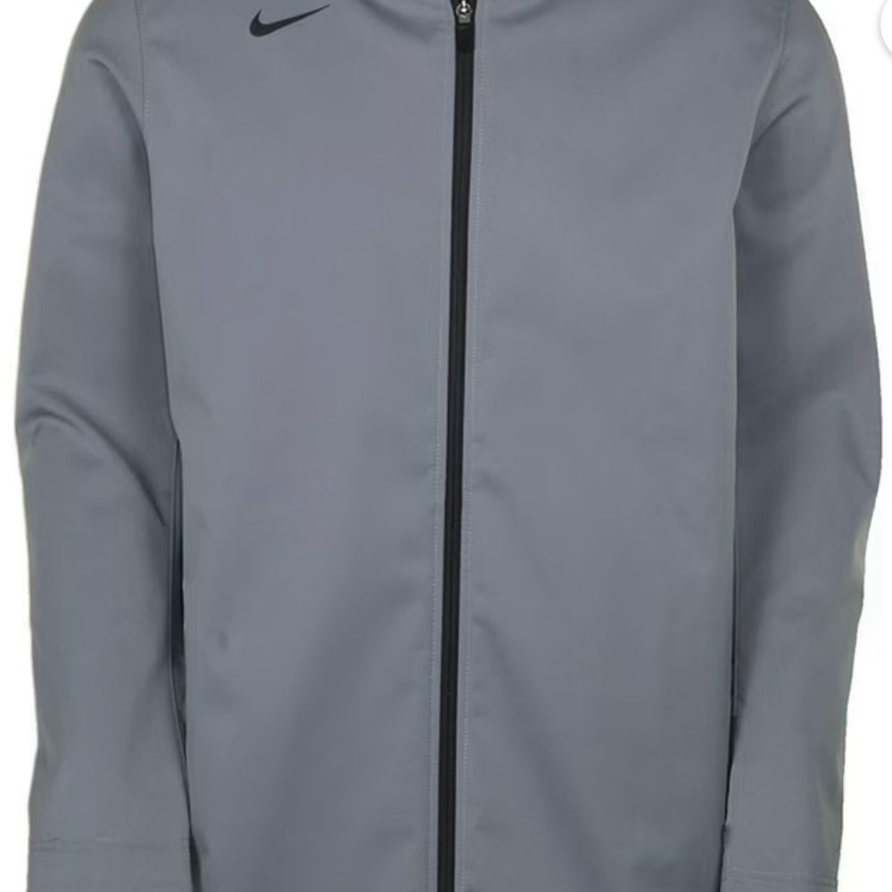 Nike Protect Shield Repel Gray Basketball Parka Jacket W Hood Size X small
